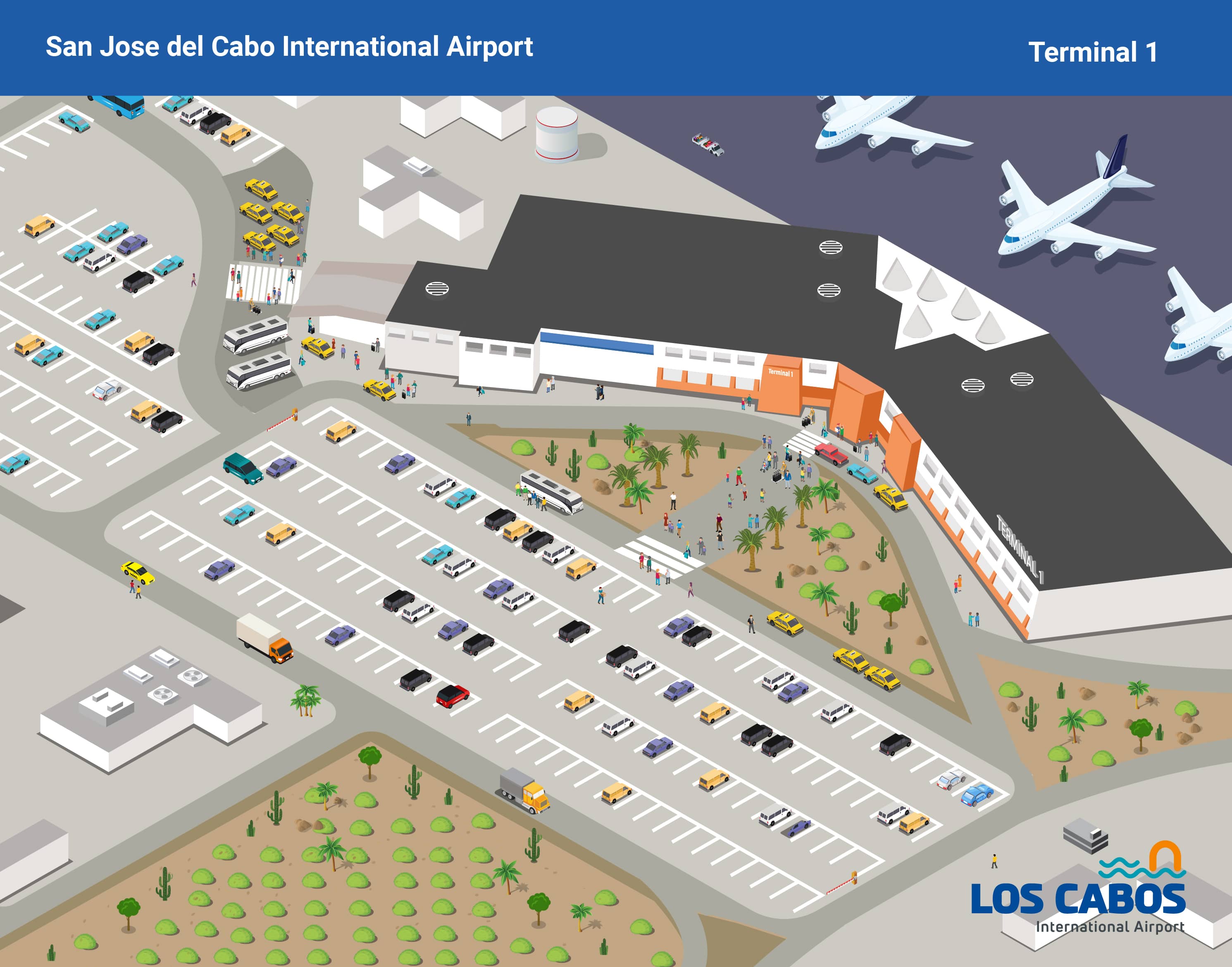 Road Map Los Cabos