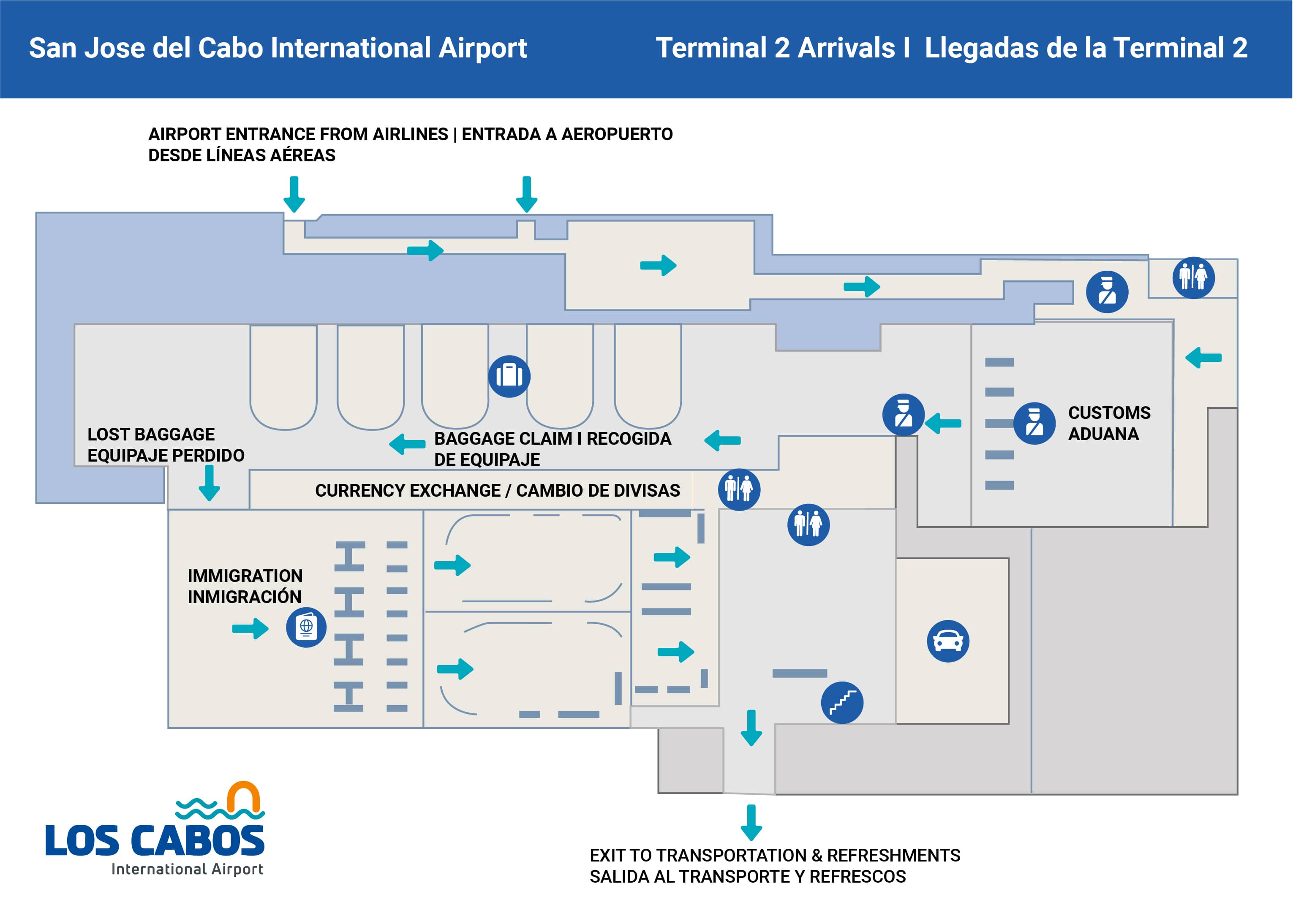 Maps Cabos Airport Airport Los Cabos SJD   Terminal2 2